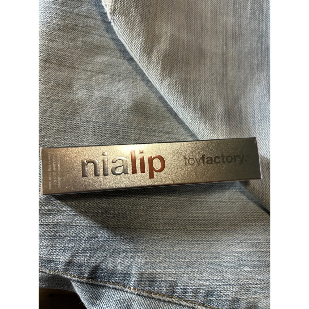 Toyfactory Nialip Lip‎ Liner Duo Kit Nude Protocol Deep Seek Niacinamide Infused